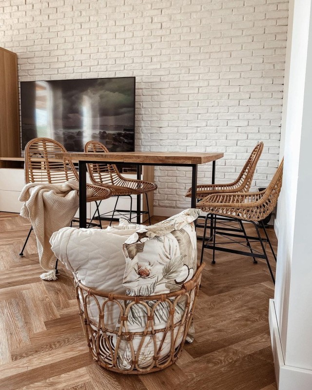 Podłoga w jodełkę u @agna.sobczyk