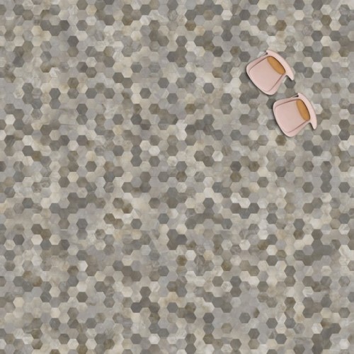 Panele winylowe IVC Commercial Studio Moods Hexagon 335