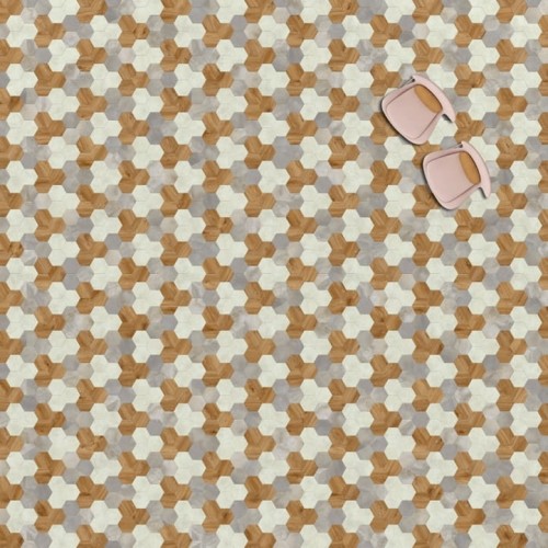 Panele winylowe IVC Commercial Studio Moods Hexagon 351