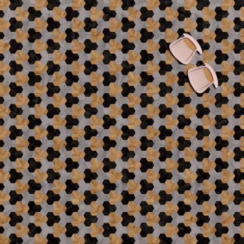 Panele winylowe IVC Commercial Studio Moods Hexagon 353