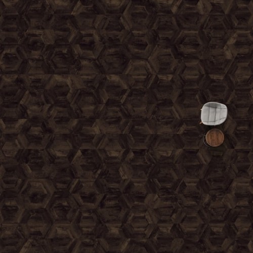 Panele winylowe IVC Commercial Studio Moods Pepper 358 Big Hexagon