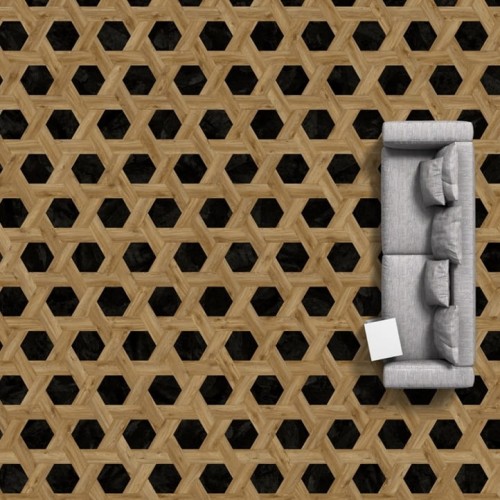 Panele winylowe IVC Commercial Studio Moods Wicker 267 Parallellogram