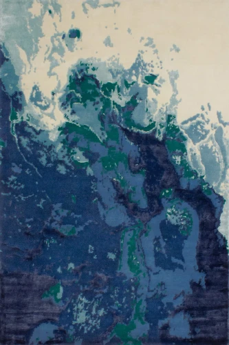 Dywan Serge Lesage Océan Deep Blue