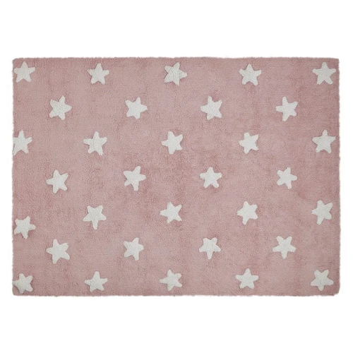 Dywan Lorena Canals Stars Pink - White