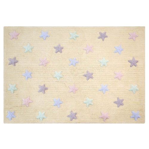 Dywan Lorena Canals Tricolor Stars Vanilla