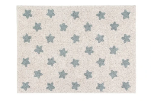 Dywan Lorena Canals Stars Natural - Vintage Blue