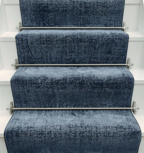 Wykładzina schodowa Rols Luna Blue Sapphire