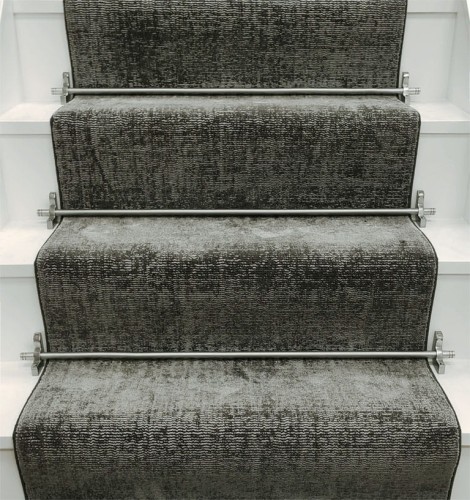 Wykładzina schodowa Rols Luna Titanium