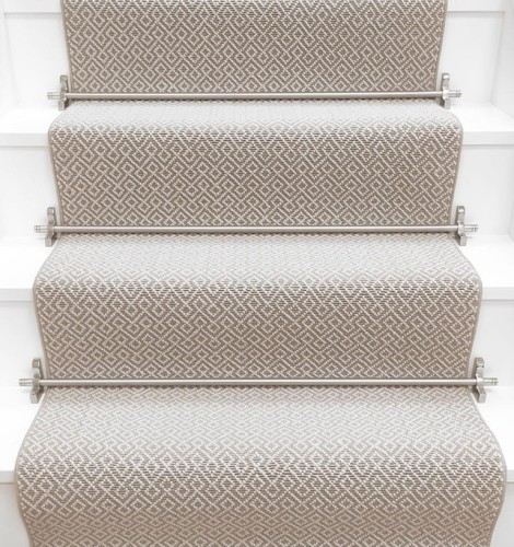 Wykładzina schodowa Rols Gala Lattice Pumice