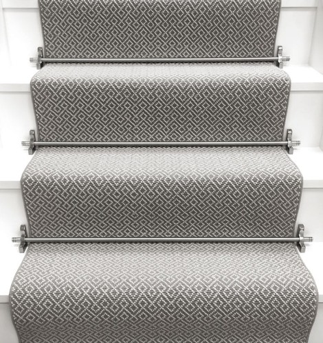 Wykładzina schodowa Rols Gala Lattice Granite