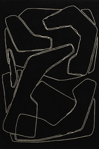 Dywan Toulemonde Bochart Amalgame Noir