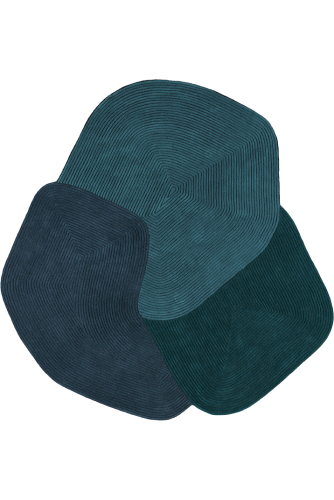 Dywan Toulemonde Bochart Tumulus Blue
