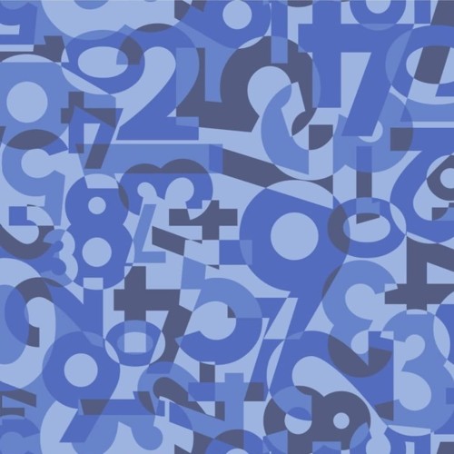 Wykładzina Heterogeniczna Gerflor Taralay Impression Comfort 19 dB / UNI 17 dB 1102 Happy Number Blue