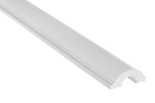 Zakończenie prawe paneli ściennych premium Mardom Duna WP001RTP 200 cm białego
