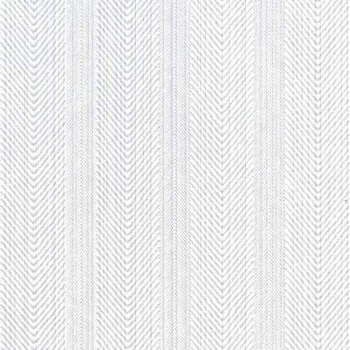 Tapeta obiektowa Vinylpex W31426.103.001 Lana w pasy z jodełką biała