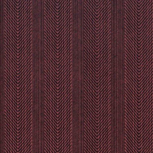 Tapeta obiektowa Vinylpex W31426.103.006 Lana w pasy z jodełką bordowa