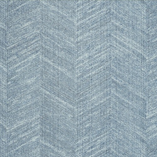 Tapeta obiektowa Vinylpex W18426.102.018 Pino w jodełkę niebieska