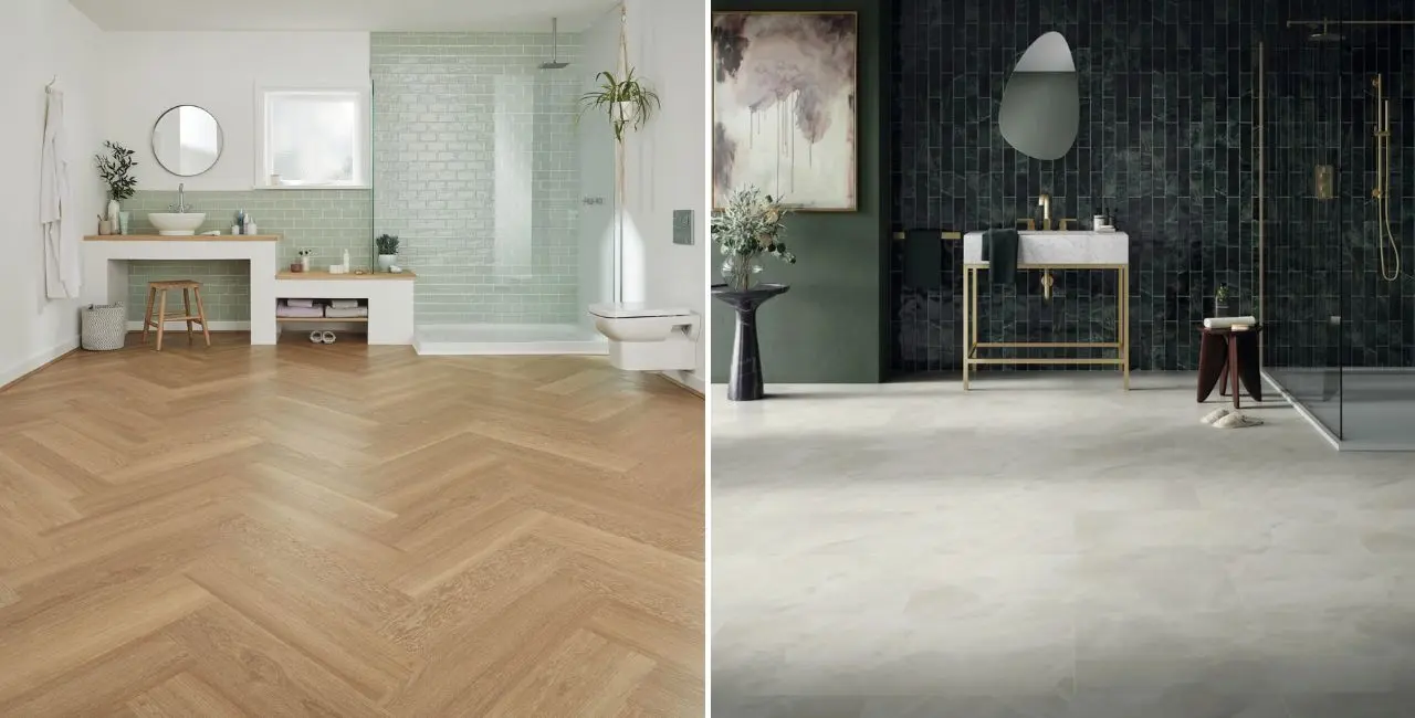 Panele winylowe w łazience