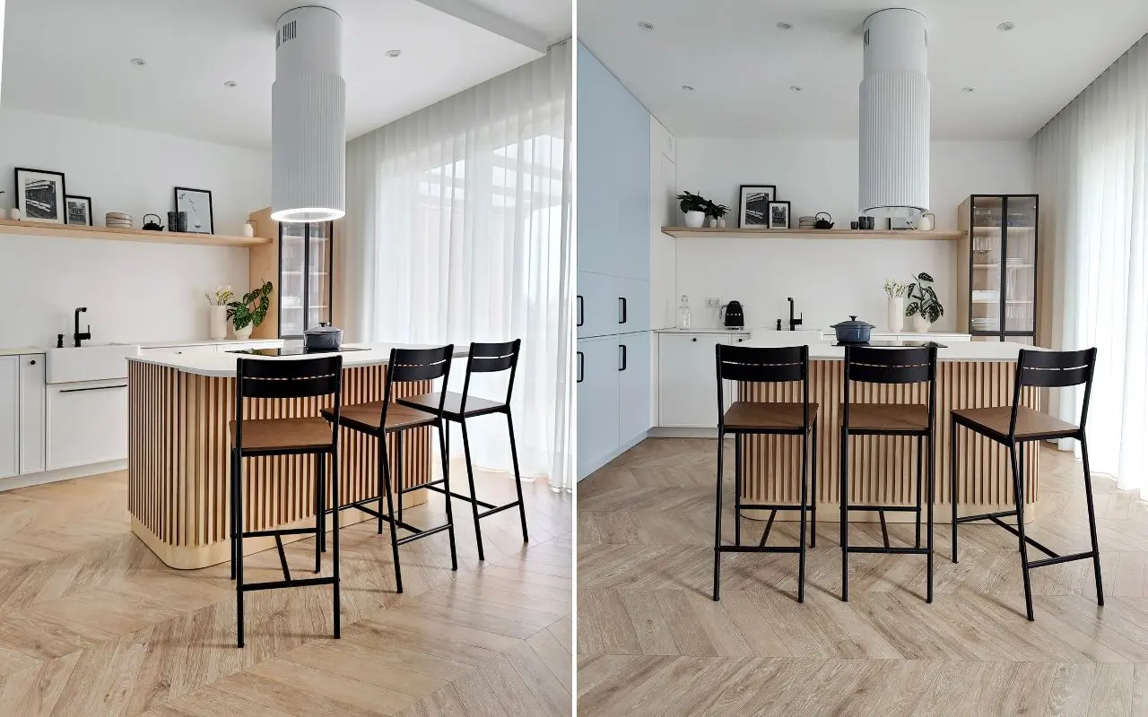 Kuchnia z wyspą - jakie panele?