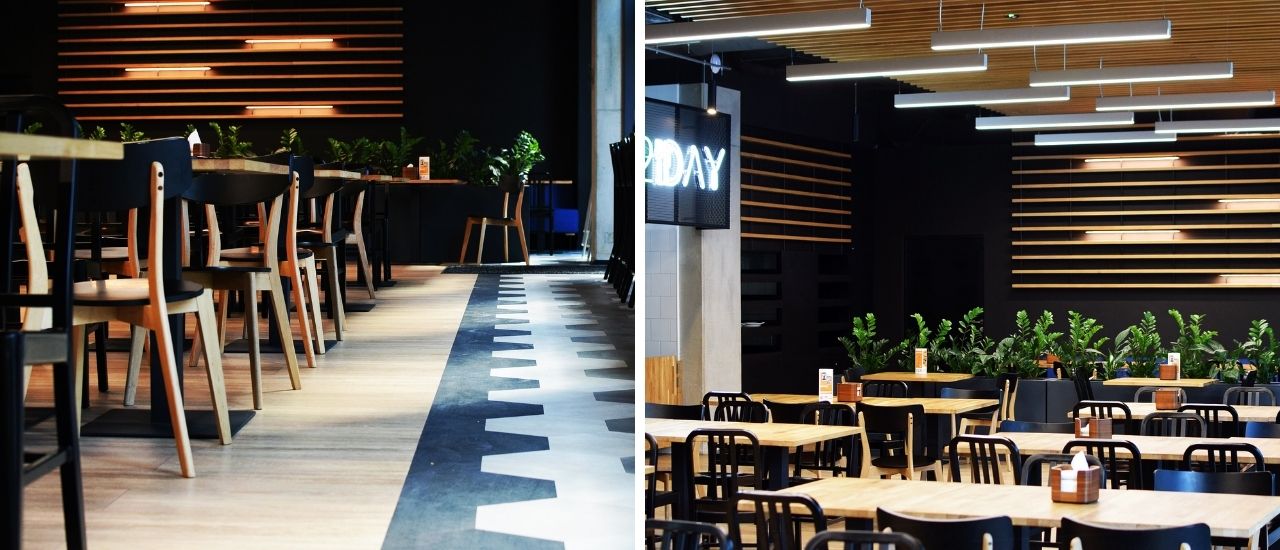 Projekt wnętrza Eat2Day