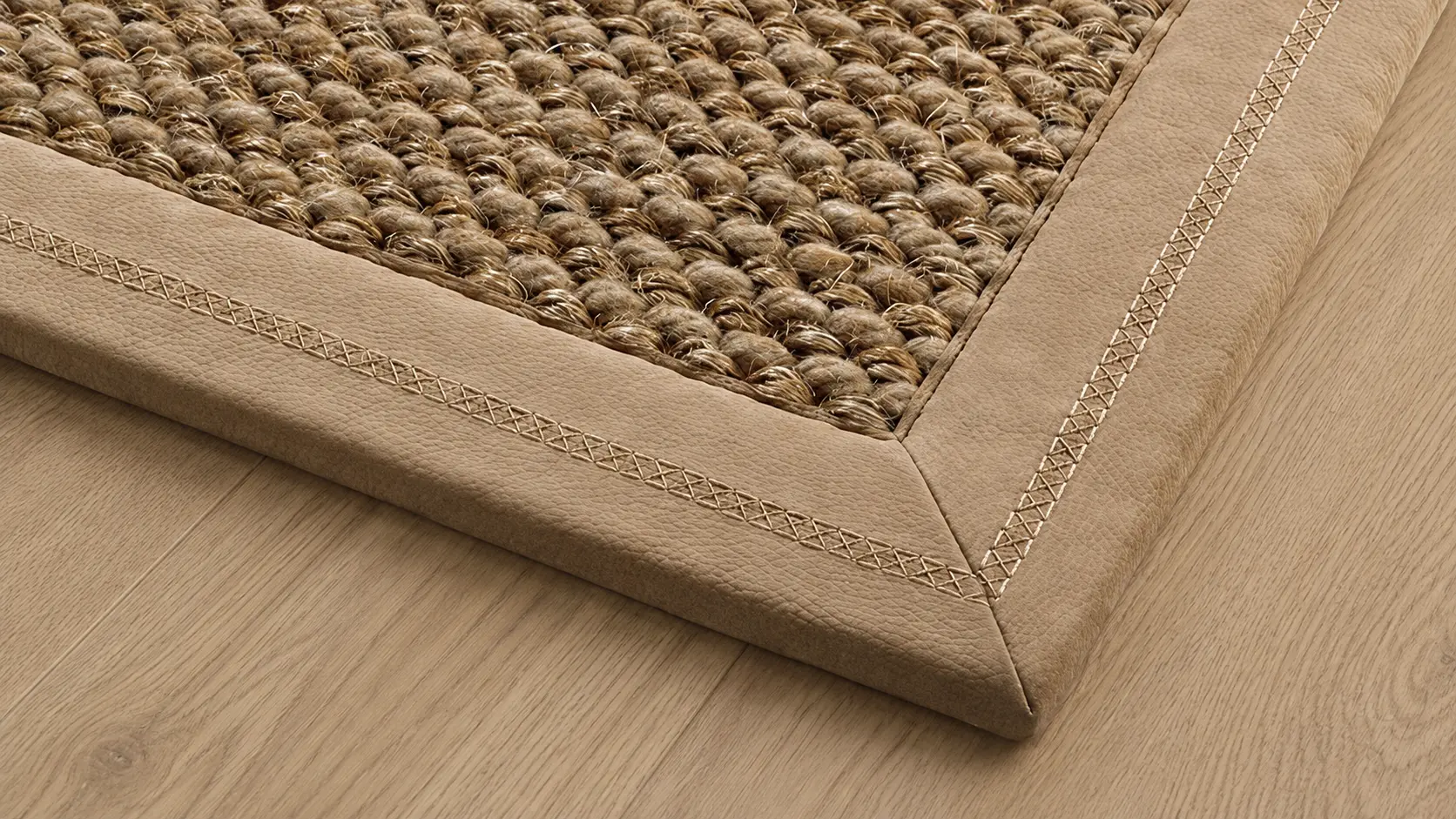 Detal bordiury Leather z serii JAB TAILOR